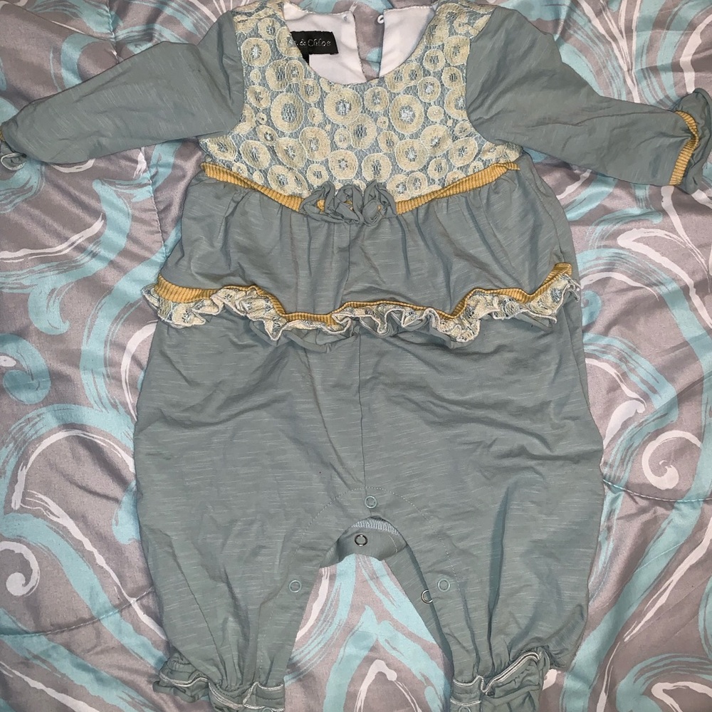 Isabella and Chloe Romper